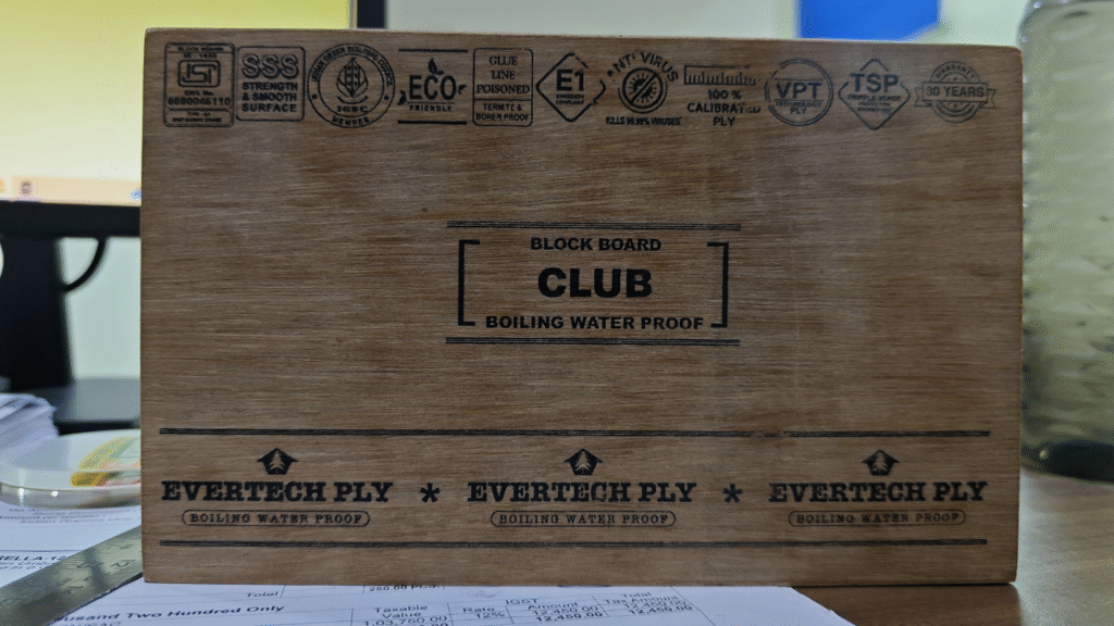 Best Blockboard in India for Furniture – Evertech BWP, ISI Certified